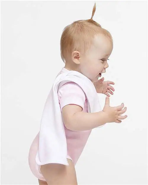 Rabbit Skins 1014 Terry Burp Cloth - White - one Size Fits Most
