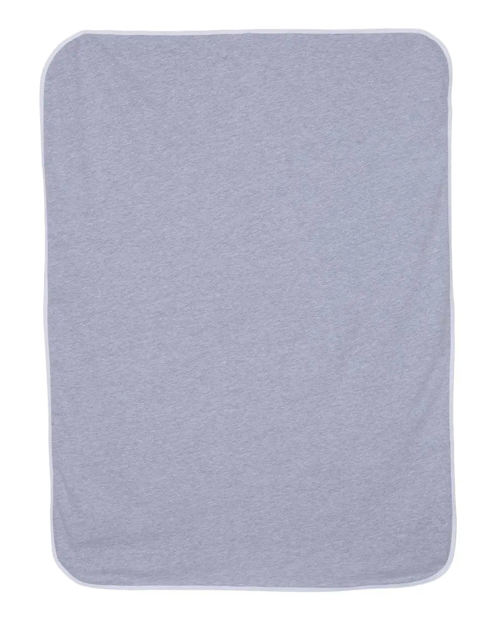 Rabbit Skins 1110la Premium Jersey Infant Blanket - 1110 - Heather White - Heather/ / one Size Fits Most