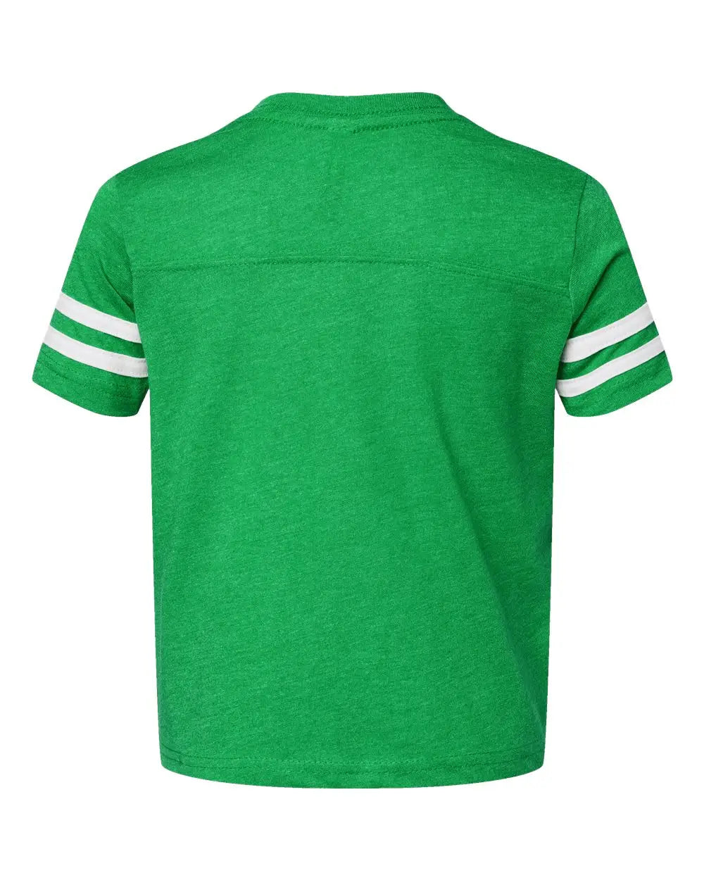 Rabbit Skins 3037 Toddler Football Fine Jersey Tee - Vintage Green White