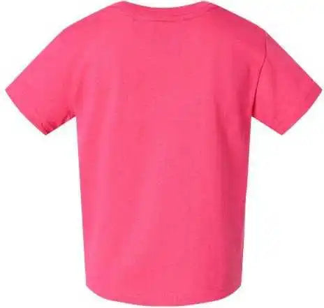 Rabbit Skins 3301j Juvy Short Sleeve t Shirt Hot Pink
