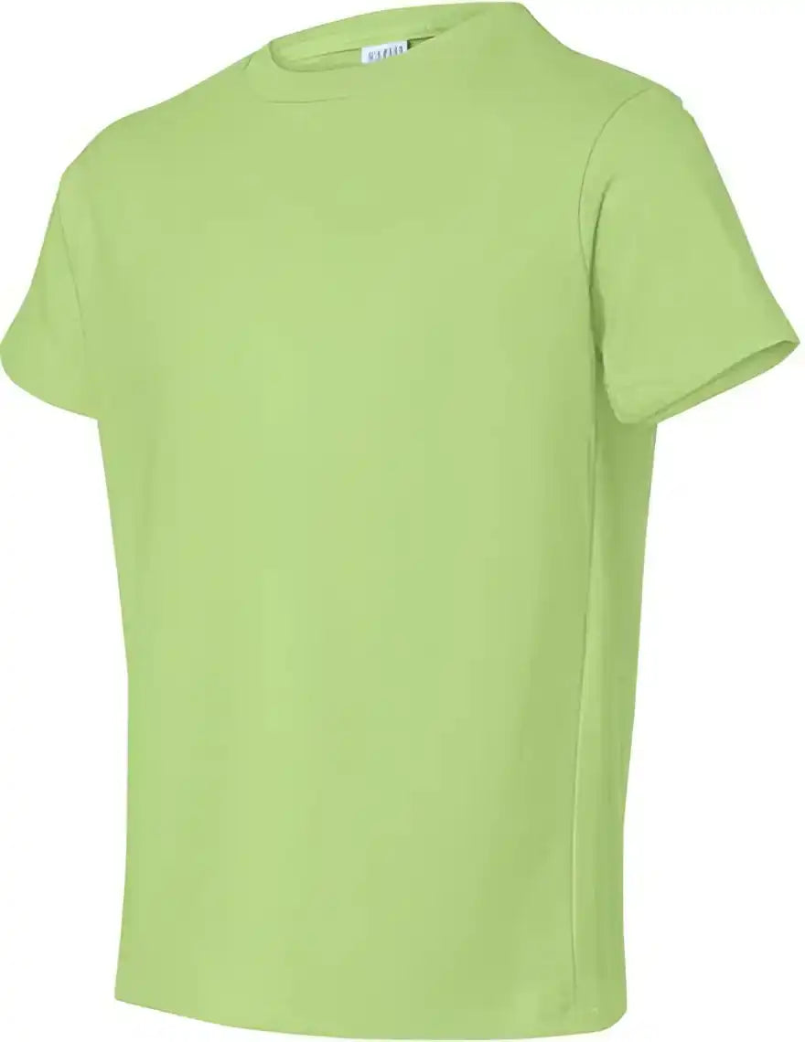 Rabbit Skins 3301j Juvy Short Sleeve t Shirt Key Lime