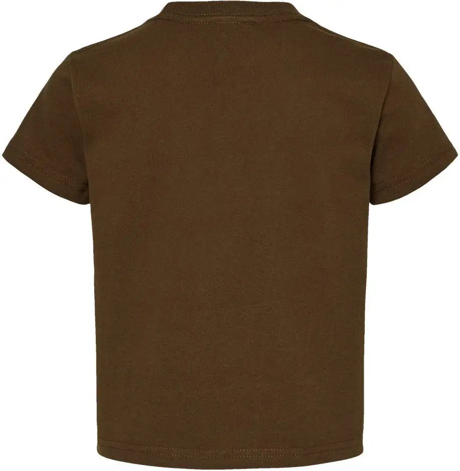 Rabbit Skins 3301j Juvy Youth Short Sleeve T-shirt - Brown