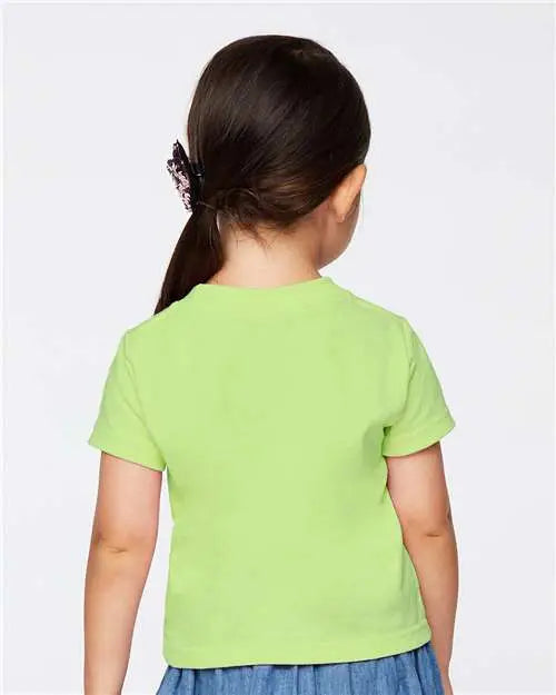 Rabbit Skins 3301j Juvy Youth Short Sleeve T-shirt - Key Lime