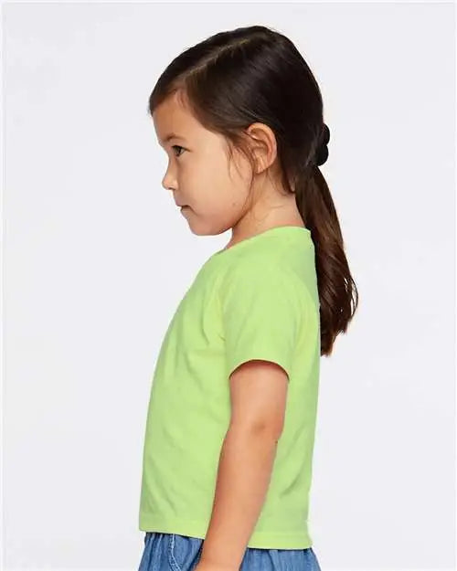 Rabbit Skins 3301j Juvy Youth Short Sleeve T-shirt - Key Lime