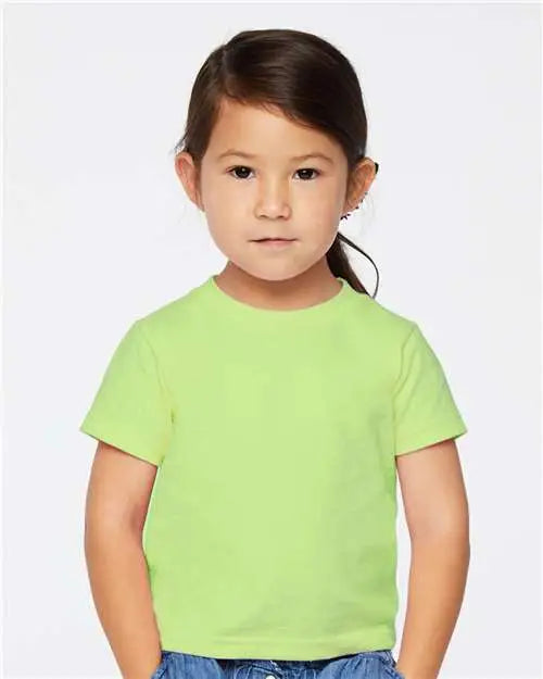 Rabbit Skins 3301j Juvy Youth Short Sleeve T-shirt - Key Lime