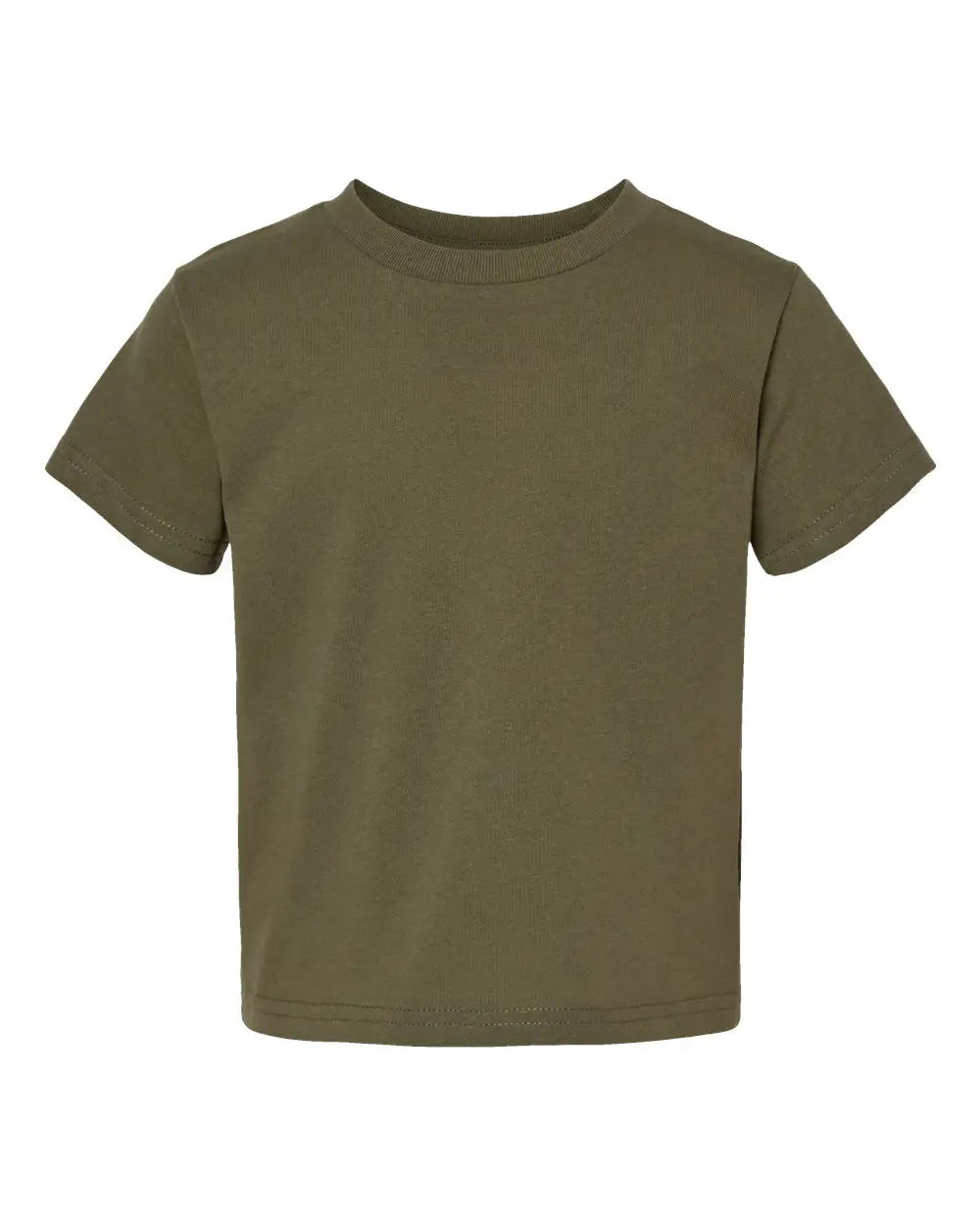 Rabbit Skins 3301j Juvy Youth Short Sleeve T-shirt - Military Green - Olive / 5/6t