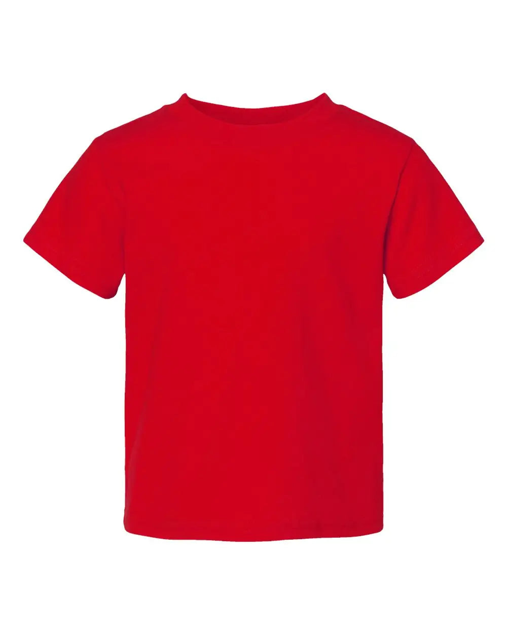 Rabbit Skins 3301j Juvy Youth Short Sleeve T-shirt - Red - 5/6t