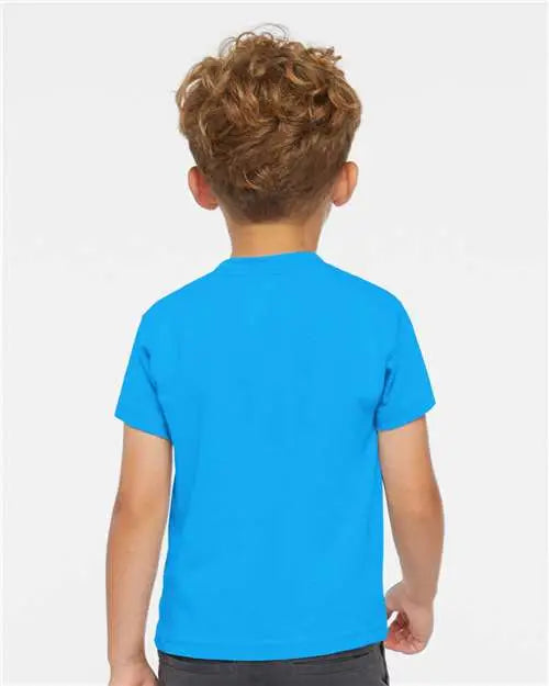 Rabbit Skins 3301j Juvy Youth Short Sleeve T-shirt - Turquoise