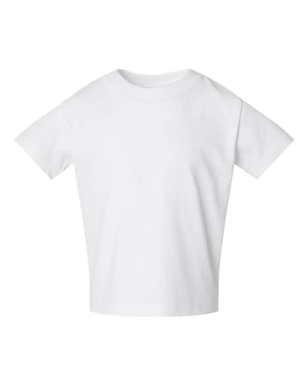 Rabbit Skins 3301j Juvy Youth Short Sleeve T-shirt - White - 5/6t