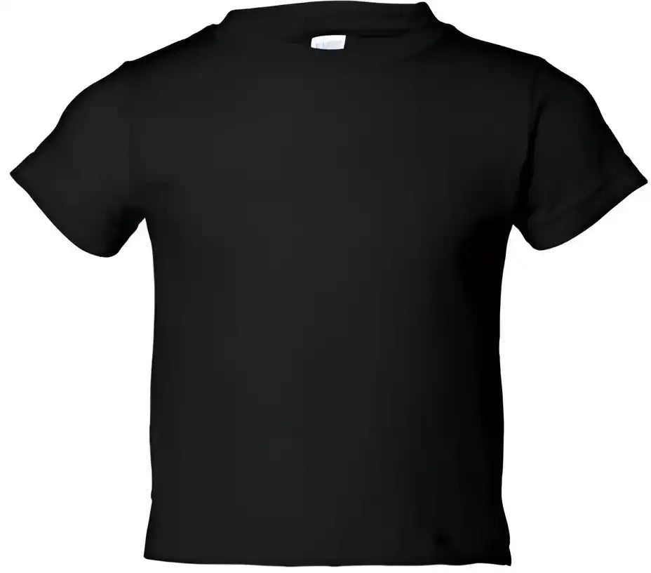 Rabbit Skins 3301t Toddler Cotton Jersey Tee - Black