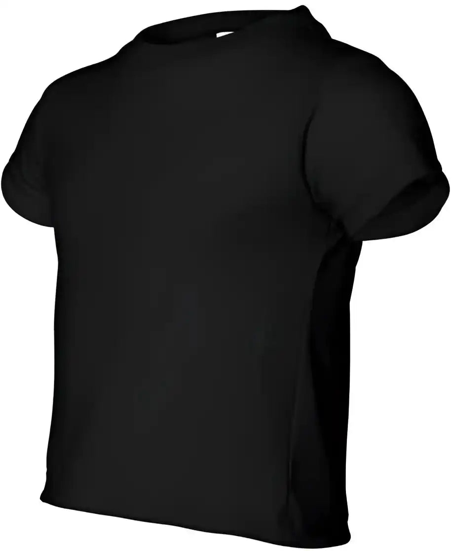Rabbit Skins 3301t Toddler Cotton Jersey Tee - Black