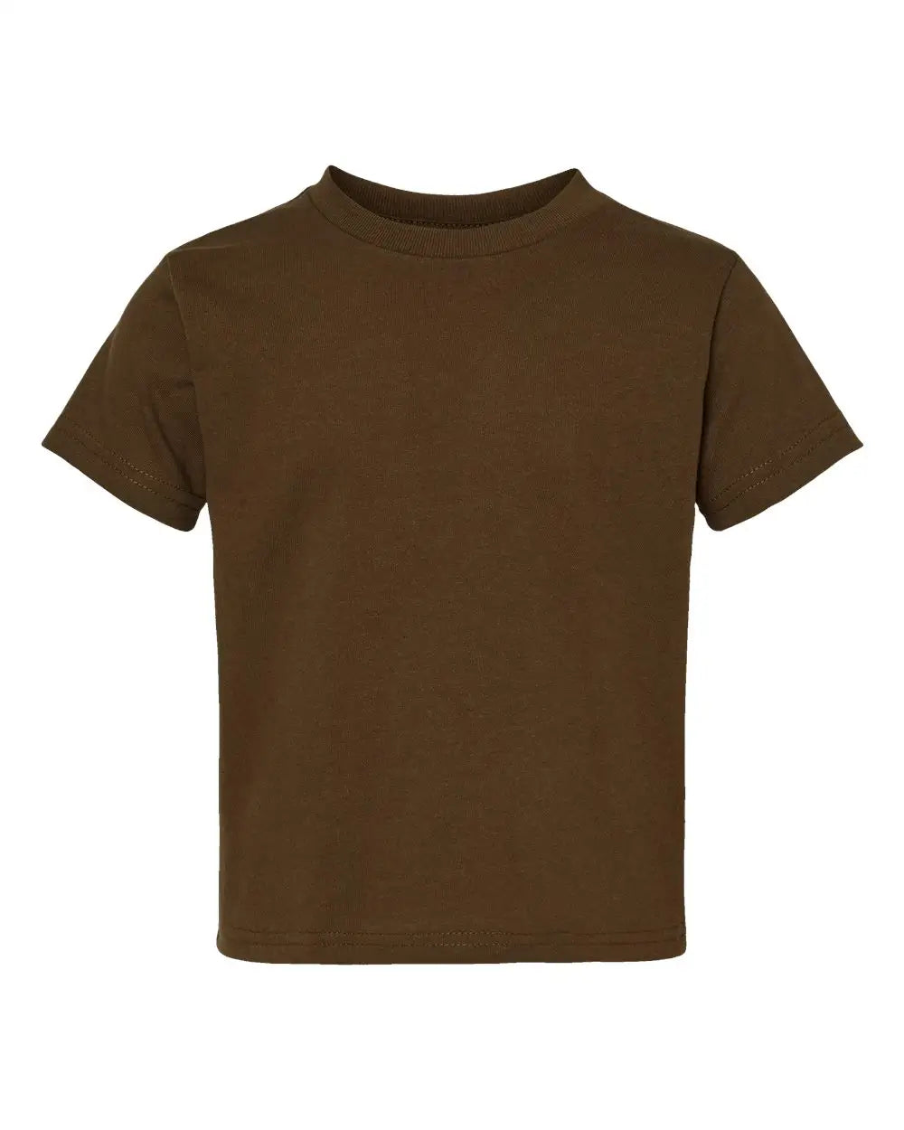 Rabbit Skins 3301t Toddler Cotton Jersey Tee - Brown - 2t