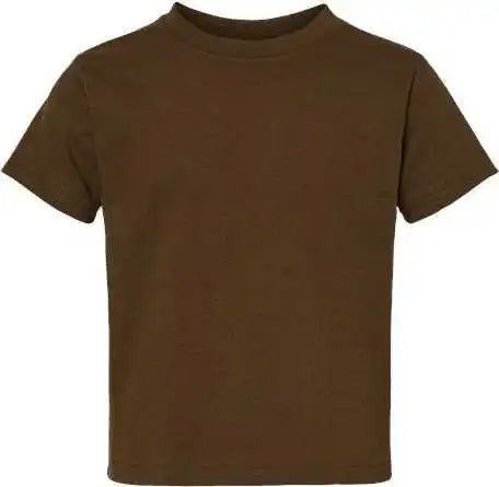 Rabbit Skins 3301t Toddler Cotton Jersey Tee - Brown