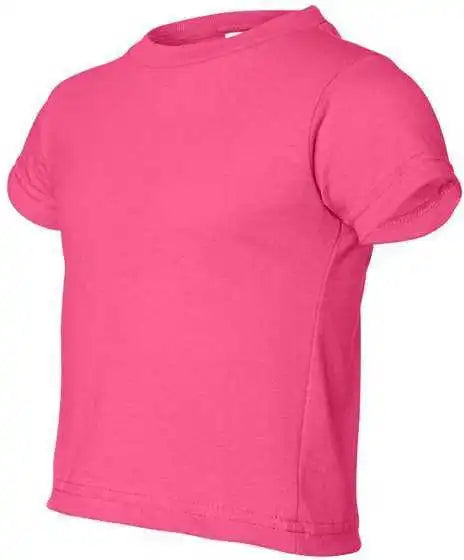 Rabbit Skins 3301t Toddler Cotton Jersey Tee Hot Pink
