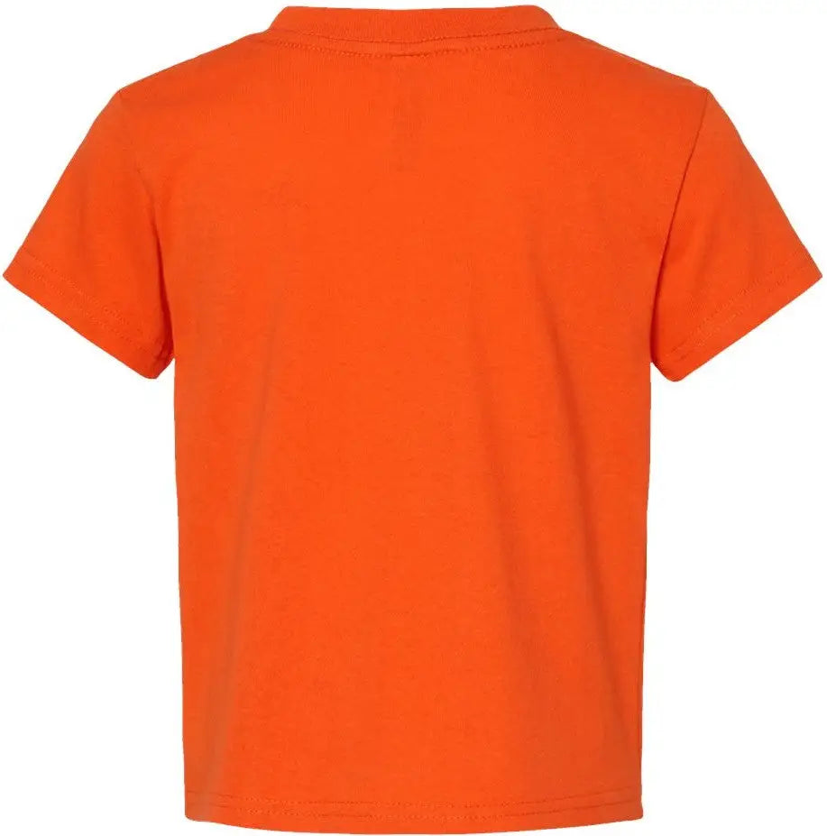 Rabbit Skins 3301t Toddler Cotton Jersey Tee - Orange - 2t