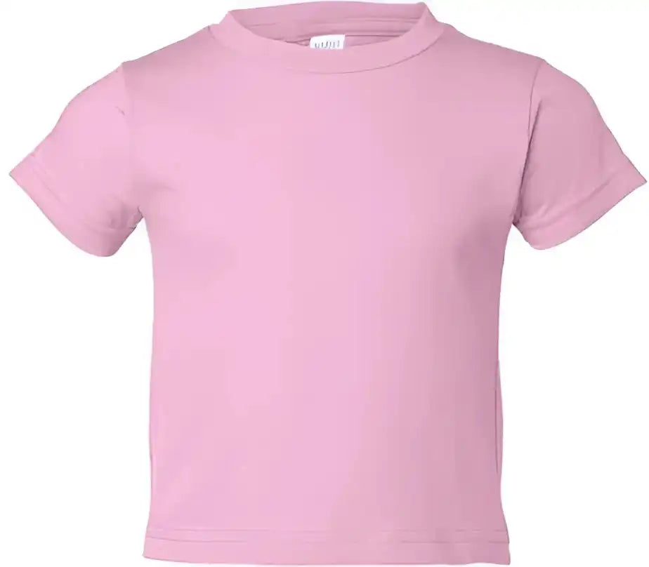Rabbit Skins 3301t Toddler Cotton Jersey Tee - Pink