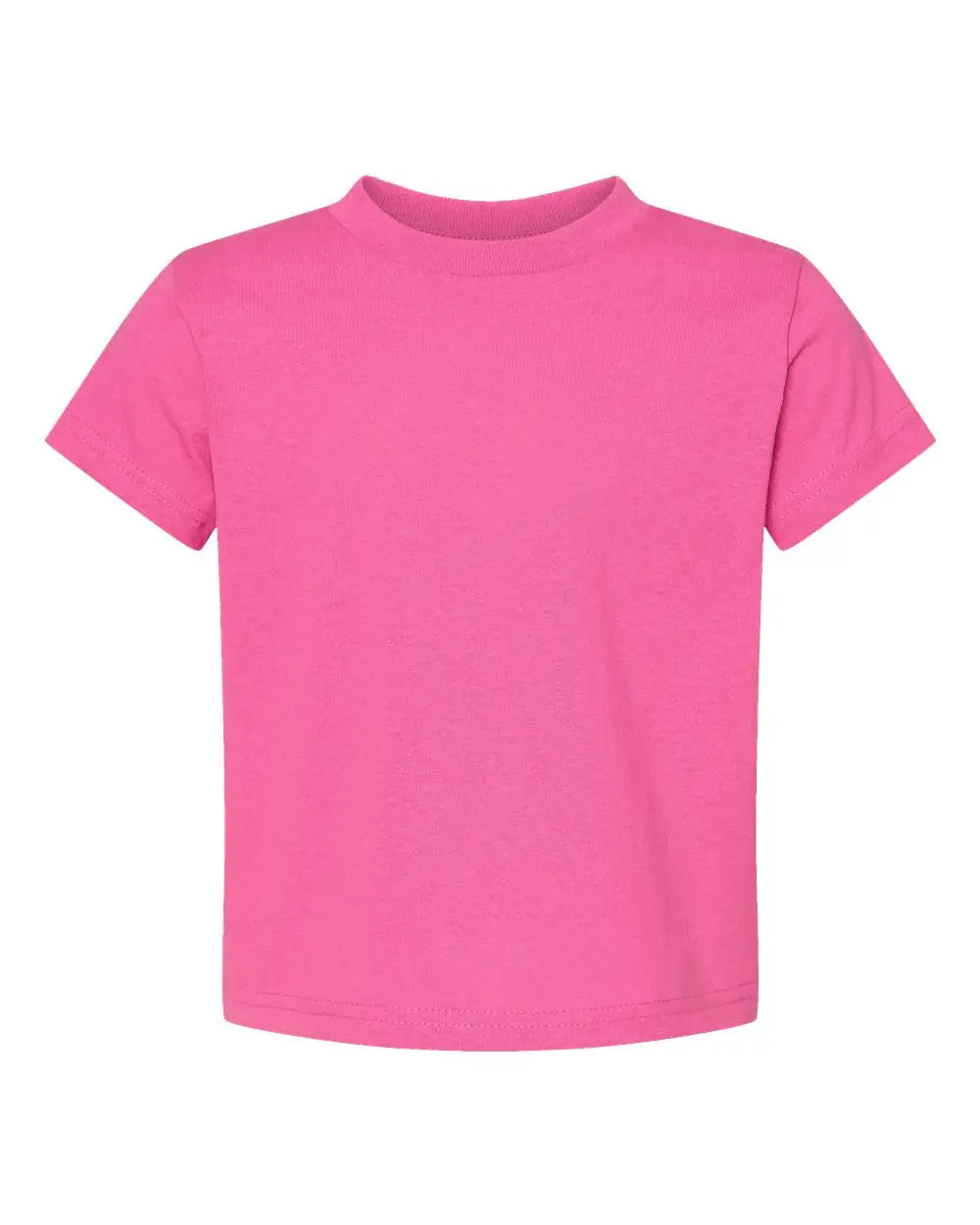 Rabbit Skins 3301t Toddler Cotton Jersey Tee - Raspberry - Hot Pink / 2t