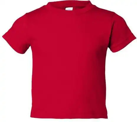 Rabbit Skins 3301t Toddler Cotton Jersey Tee - Red