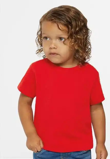 Rabbit Skins 3301t Toddler Cotton Jersey Tee - Red