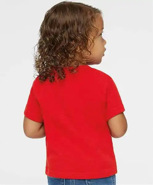 Rabbit Skins 3301t Toddler Cotton Jersey Tee - Red
