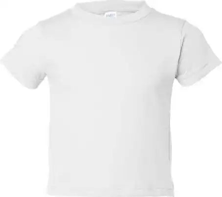 Rabbit Skins 3301t Toddler Cotton Jersey Tee White