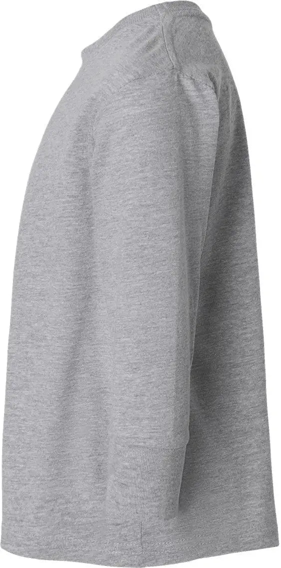 Rabbit Skins 3302 Toddler Fine Jersey Long Sleeve Tee - Heather