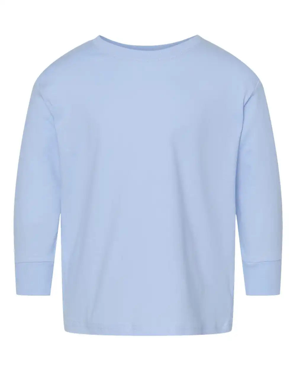Rabbit Skins 3302 Toddler Fine Jersey Long Sleeve Tee - Light Blue - 5/6