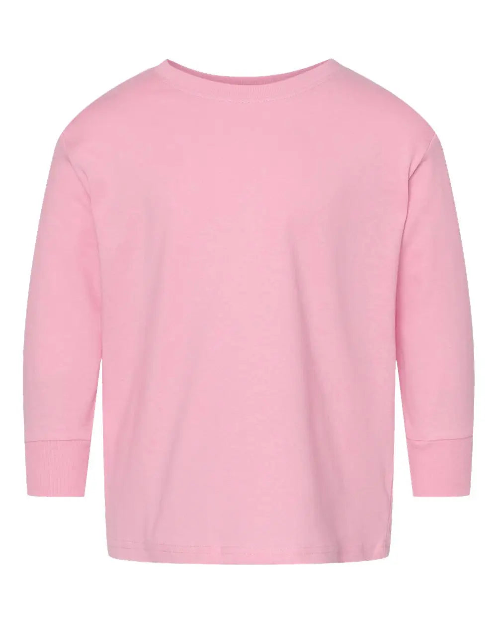 Rabbit Skins 3302 Toddler Fine Jersey Long Sleeve Tee - Pink
