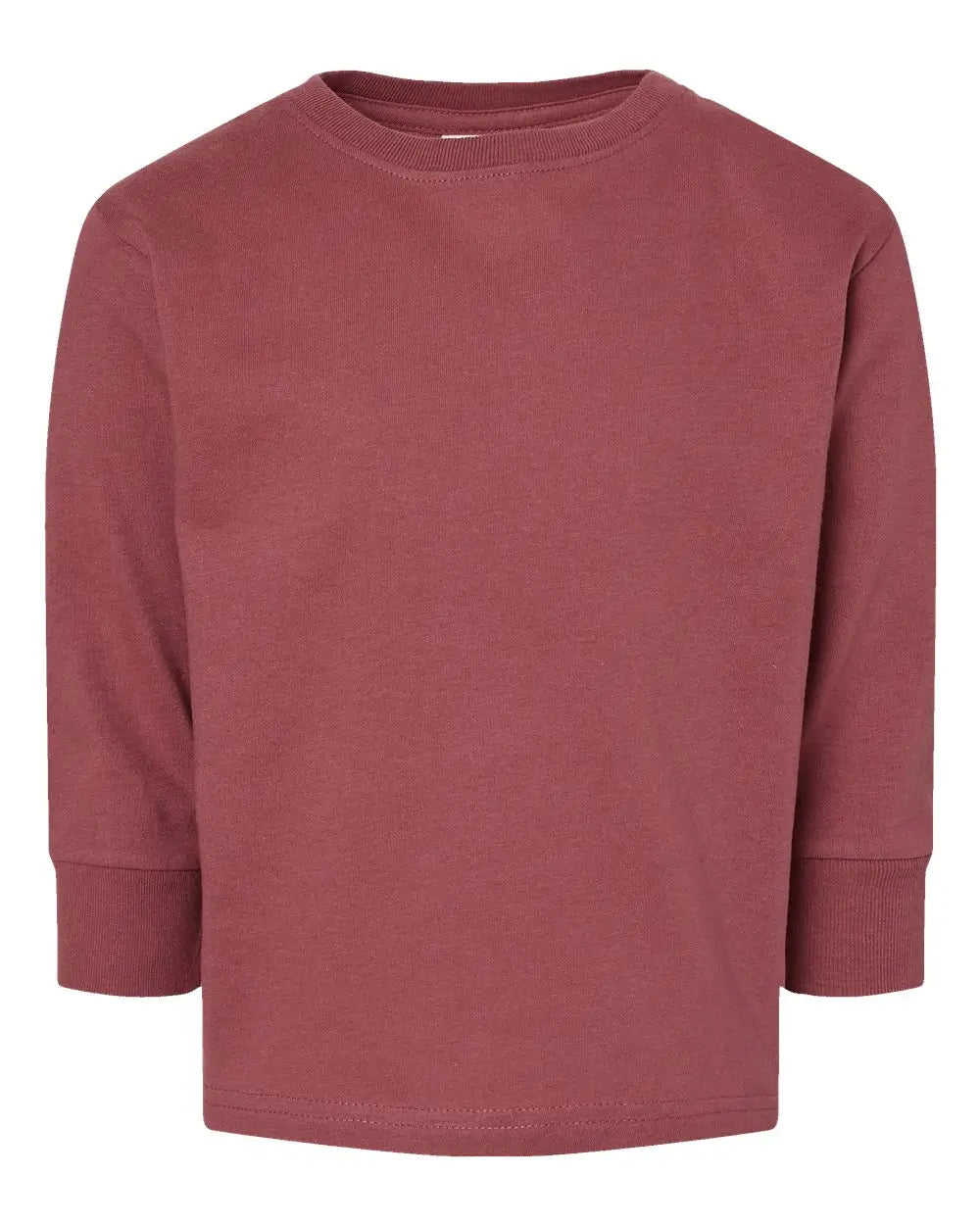 Rabbit Skins 3302 Toddler Fine Jersey Long Sleeve Tee - Rouge - 5/6t