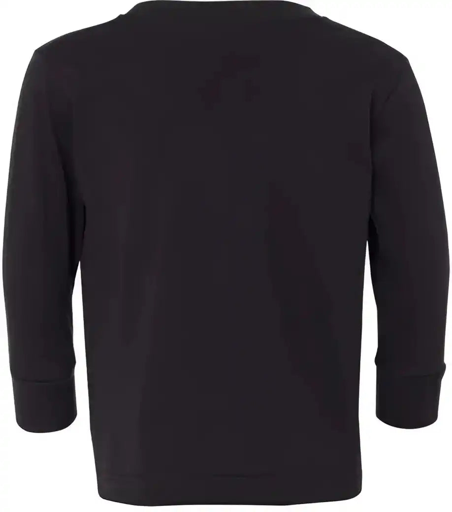 Rabbit Skins 3302 Toddler Long Sleeve Fine Jersey Tee Black