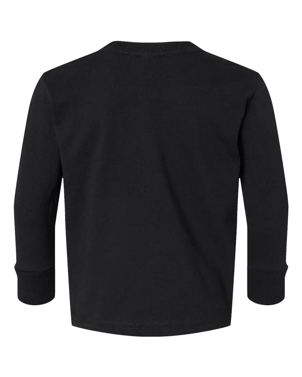 Rabbit Skins 3311 Toddler Cotton Jersey Long Sleeve Tee - Black - 2t