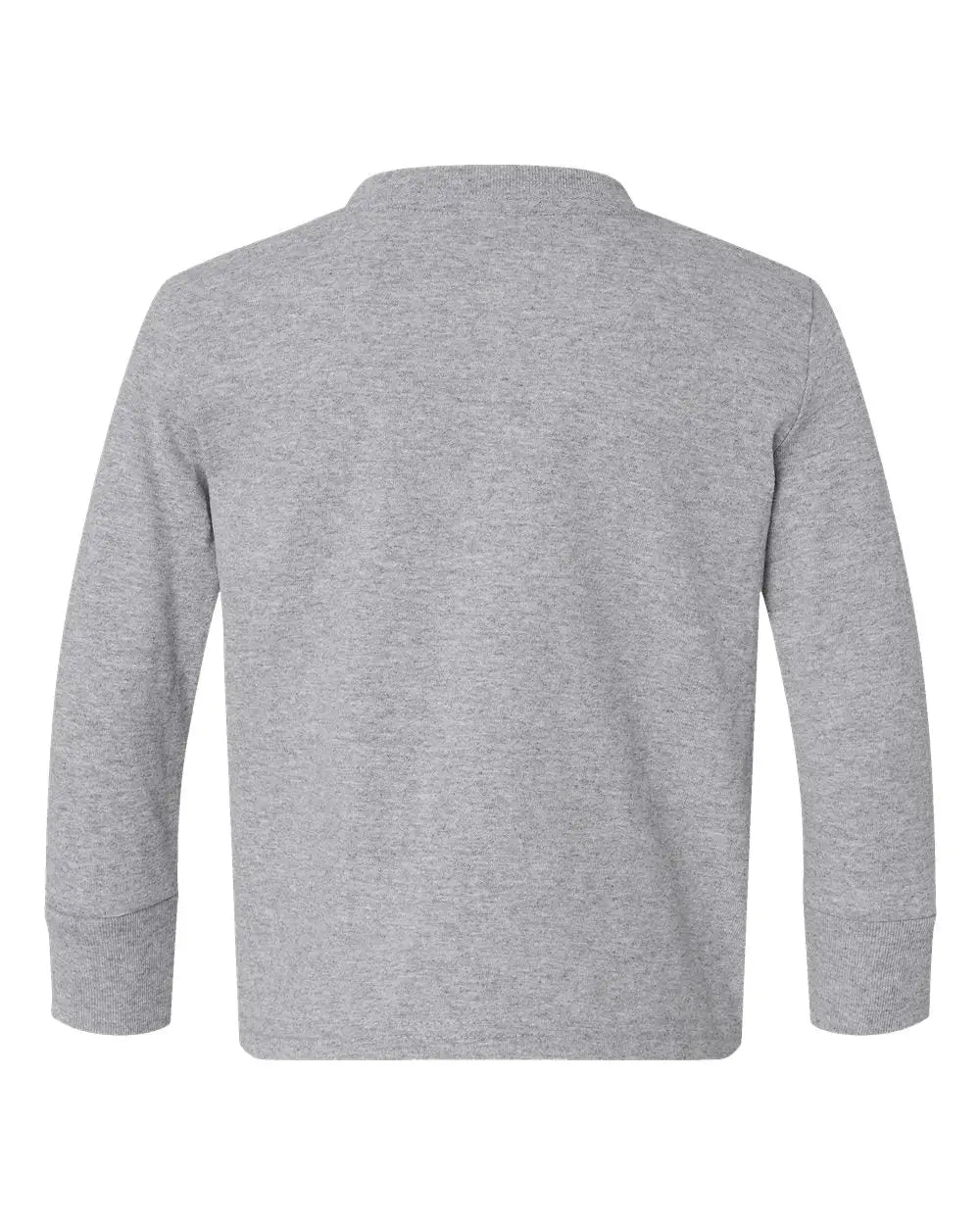 Rabbit Skins 3311 Toddler Cotton Jersey Long Sleeve Tee - Heather - Gray / 2t