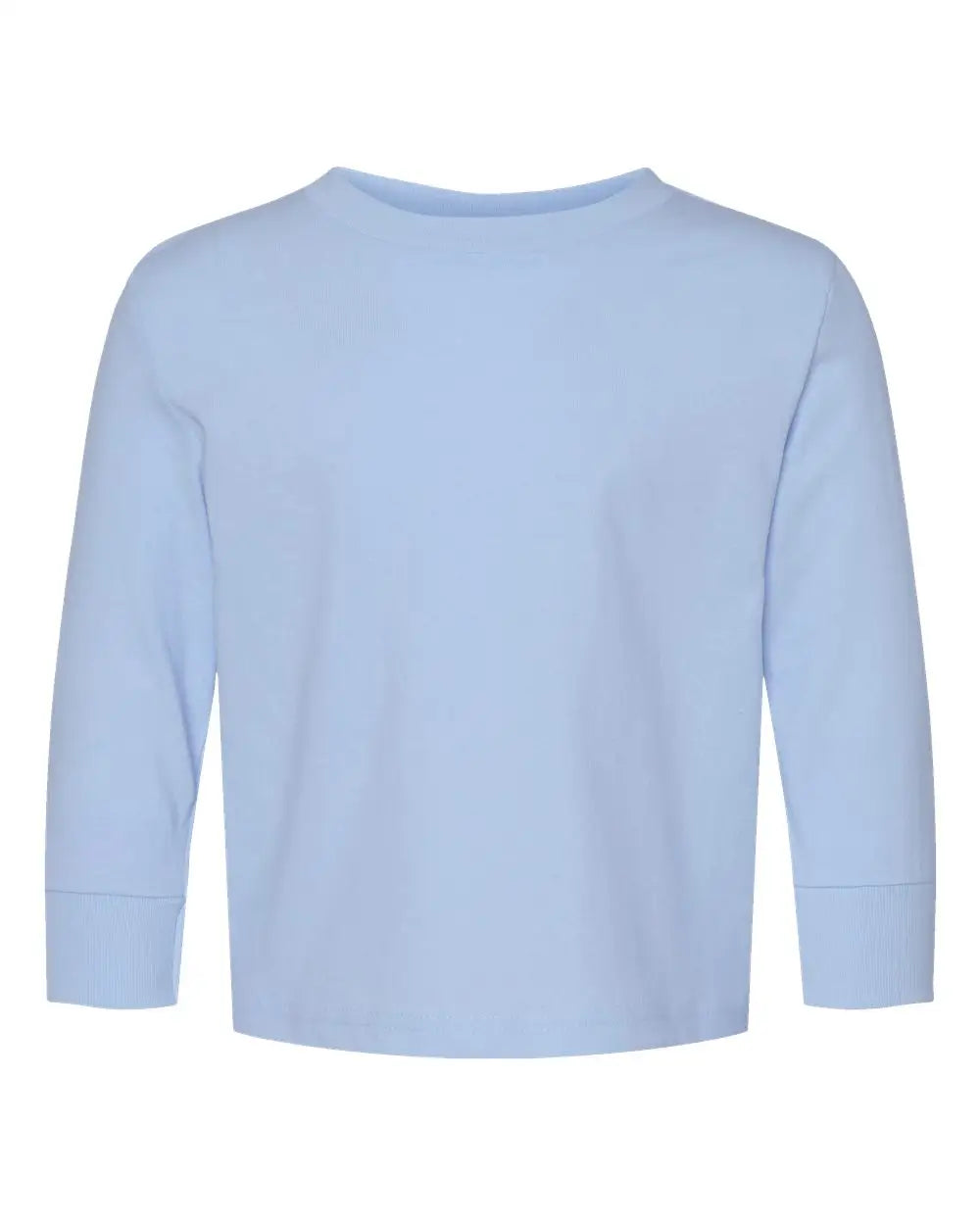 Rabbit Skins 3311 Toddler Cotton Jersey Long Sleeve Tee - Light Blue - 2t