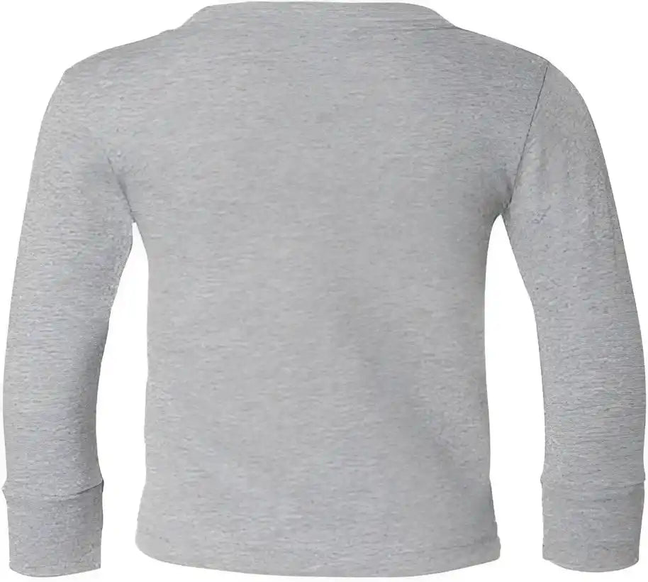 Rabbit Skins 3311 Toddler Long Sleeve Cotton Jersey Tee Heather