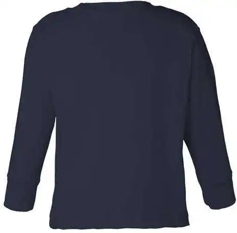 Rabbit Skins 3311 Toddler Long Sleeve Cotton Jersey Tee Navy