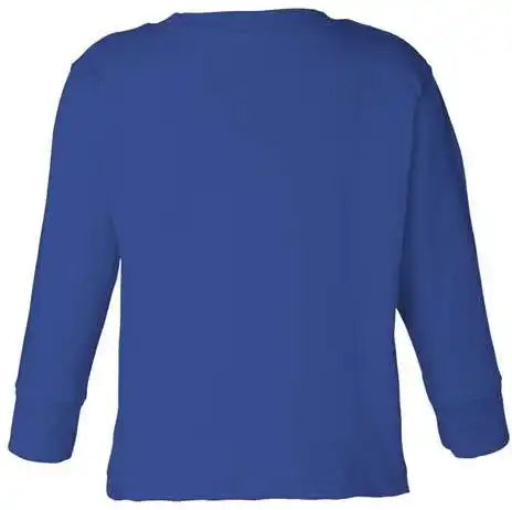 Rabbit Skins 3311 Toddler Long Sleeve Cotton Jersey Tee Royal