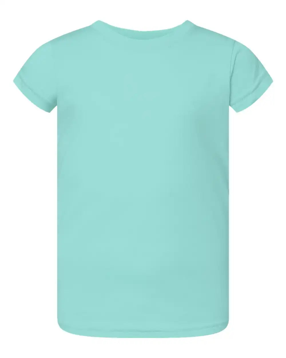 Rabbit Skins 3316 Toddler Girls Fine Jersey Tee - Chill - 4t