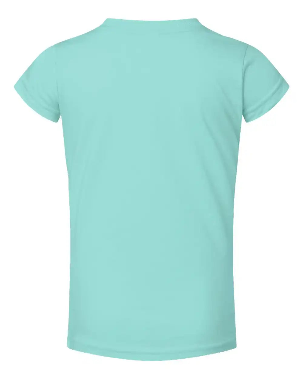 Rabbit Skins 3316 Toddler Girls Fine Jersey Tee - Chill - 4t