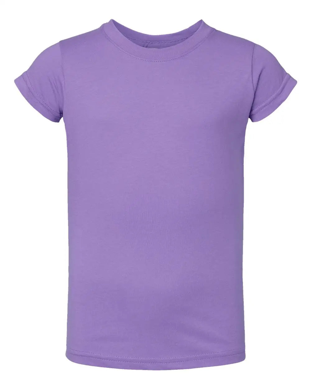 Rabbit Skins 3316 Toddler Girls Fine Jersey Tee - Lavender - 2t