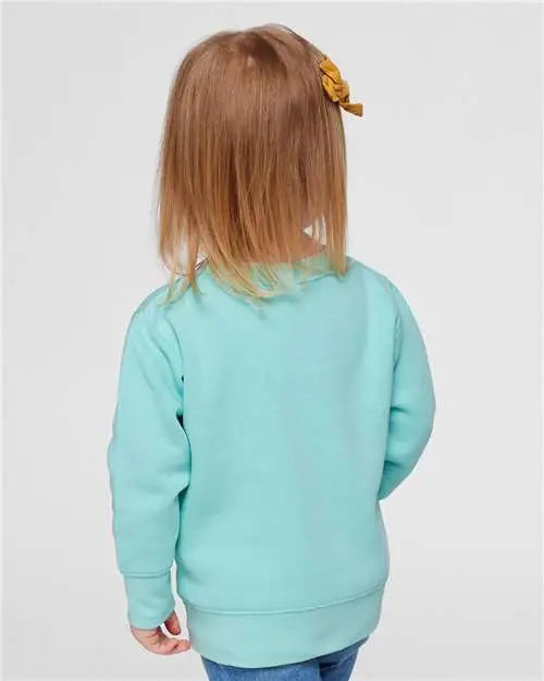 Rabbit Skins 3317 Toddler Fleece Crewneck Sweatshirt - Chill
