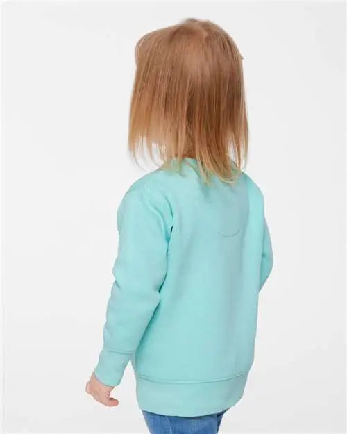 Rabbit Skins 3317 Toddler Fleece Crewneck Sweatshirt - Chill