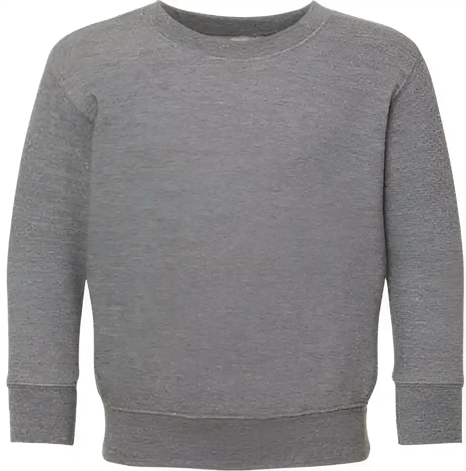 Rabbit Skins 3317 Toddler Fleece Crewneck Sweatshirt Granite Heather