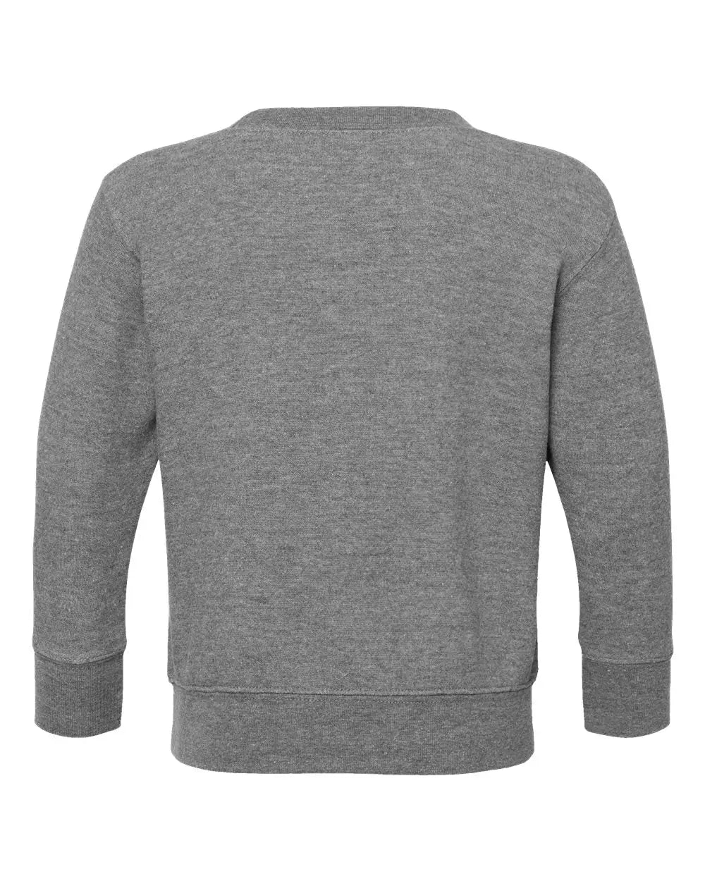Rabbit Skins 3317 Toddler Fleece Crewneck Sweatshirt - Granite Heather - Dark Gray / 2t