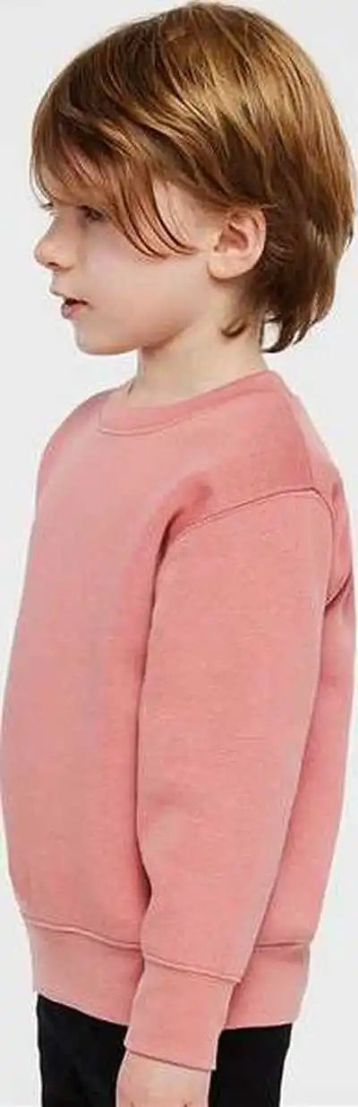 Rabbit Skins 3317 Toddler Fleece Crewneck Sweatshirt - Mauvelous