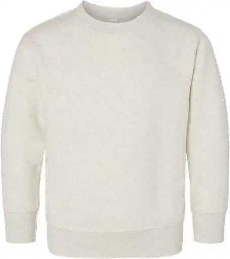 Rabbit Skins 3317 Toddler Fleece Crewneck Sweatshirt Natural Heather