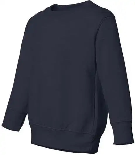 Rabbit Skins 3317 Toddler Fleece Crewneck Sweatshirt Navy