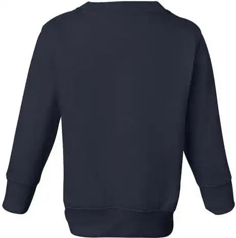 Rabbit Skins 3317 Toddler Fleece Crewneck Sweatshirt - Navy