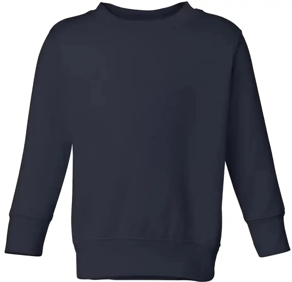 Rabbit Skins 3317 Toddler Fleece Crewneck Sweatshirt - Navy