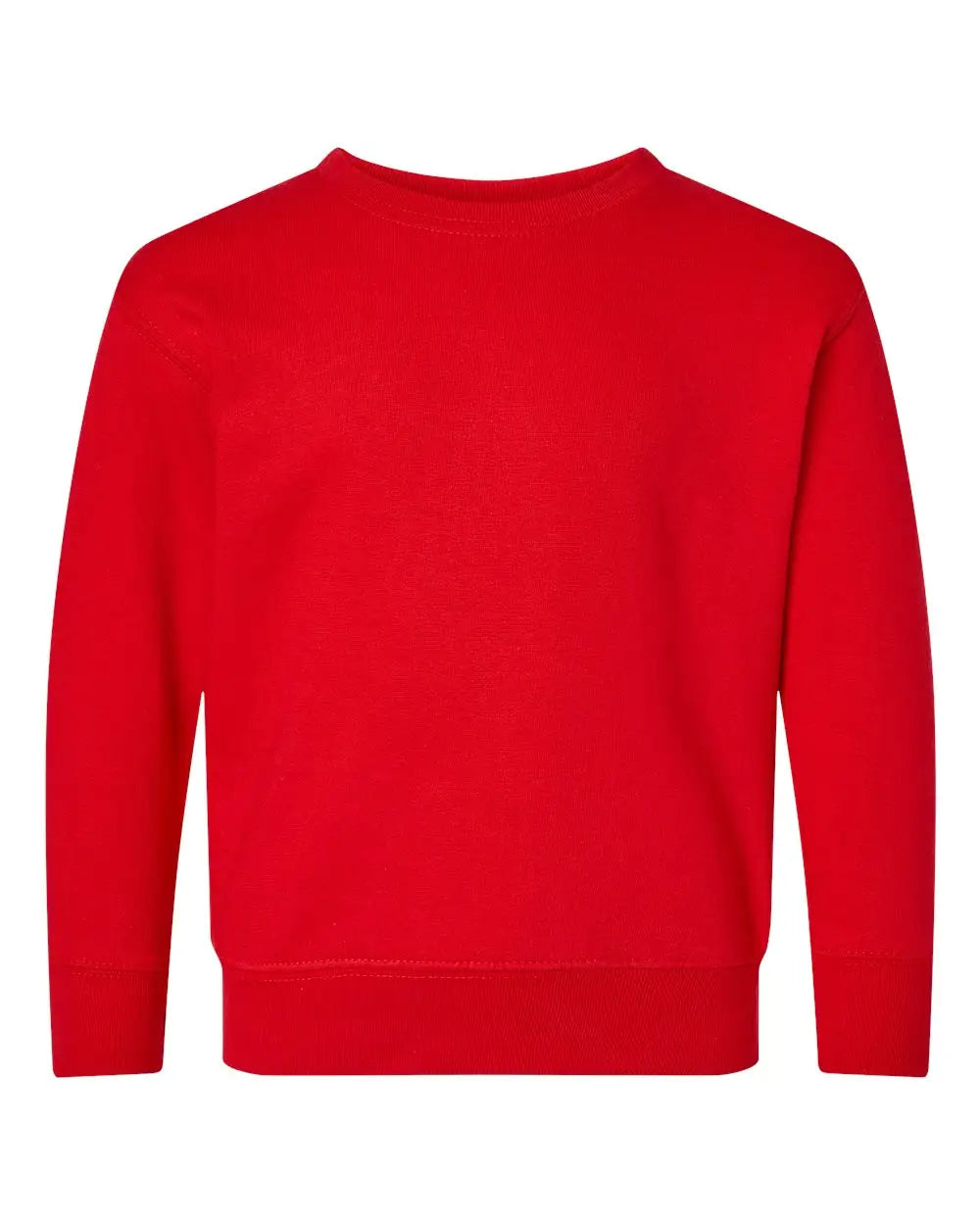 Rabbit Skins 3317 Toddler Fleece Crewneck Sweatshirt - Red - 2t