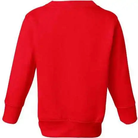 Rabbit Skins 3317 Toddler Fleece Crewneck Sweatshirt Red